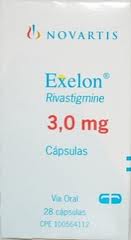 Exelon 3.0mg 28 Caps, Rivastigmine tartrate